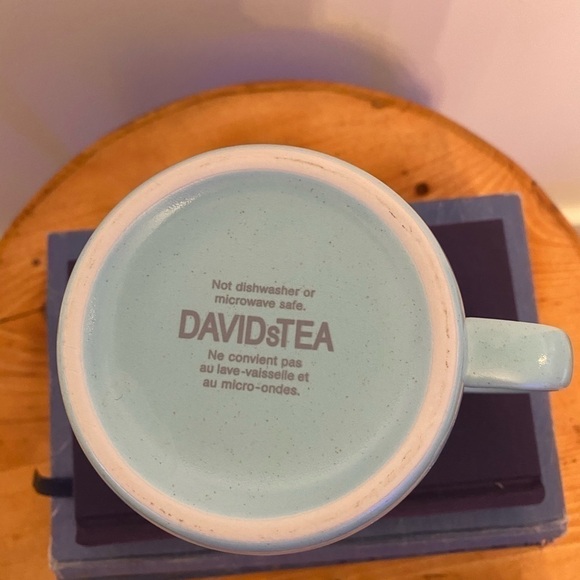 DAVID’S tea Paper Stars Icicle Coffee Mug - Picture 2 of 3